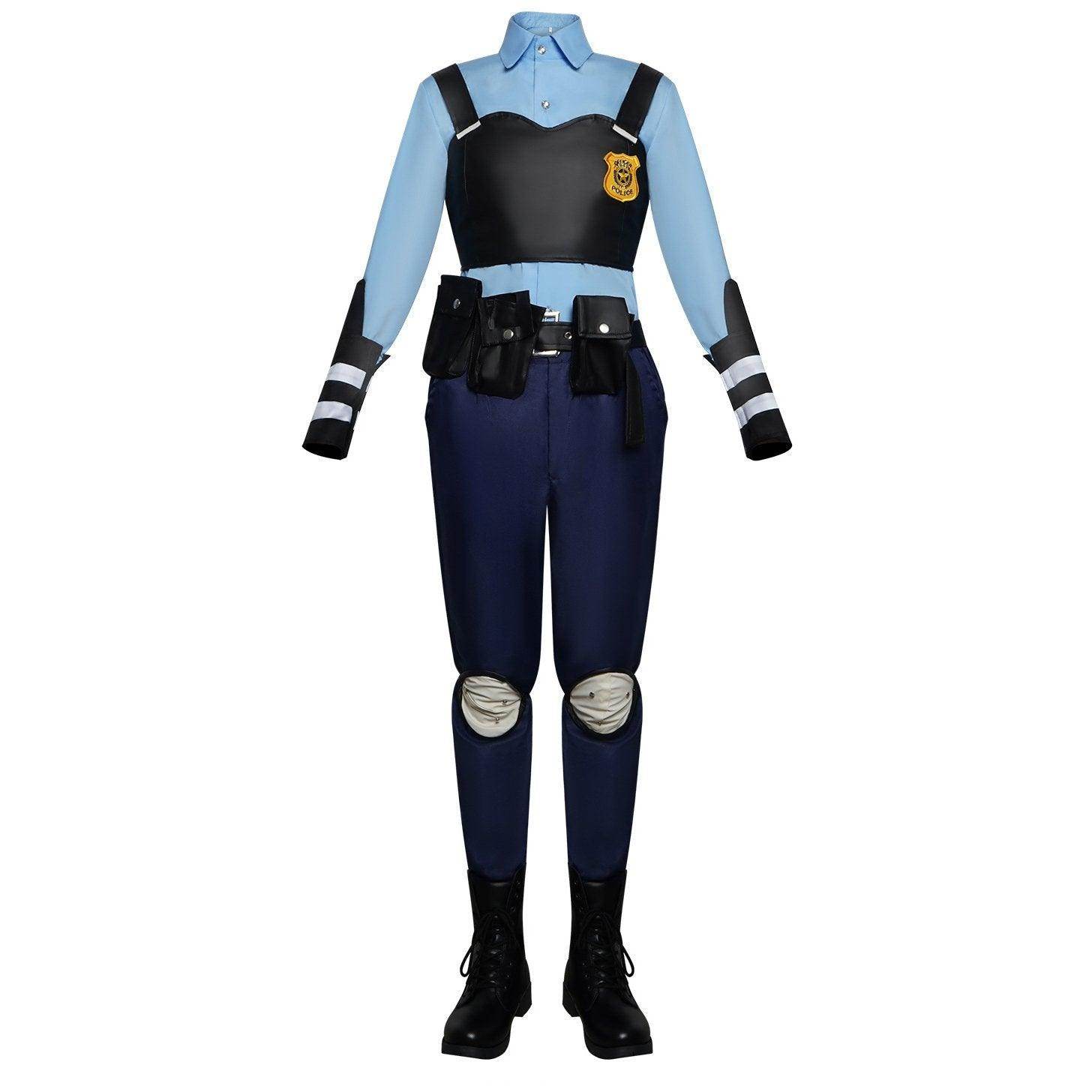 Zootopia Judy Rabbit Cosplay Costume Party Adult Halloween Carnival - Ecosfun